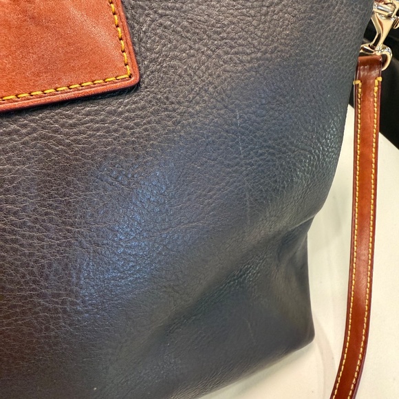 Dooney & Bourke Florentine Domed Satchel Chestnut - Picture 7 of 14
